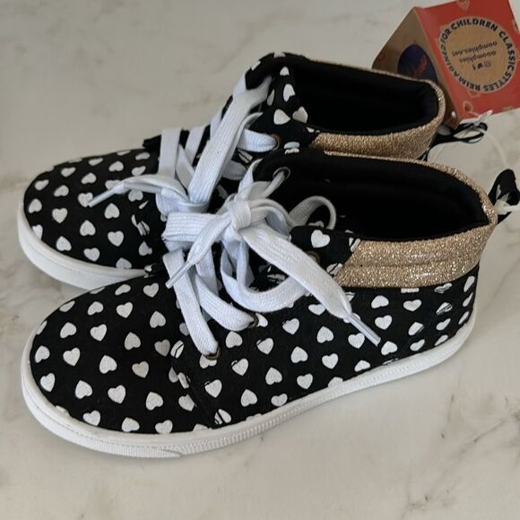 Oomphies  Black and Gold Sam Hi-Top NWT - Picture 4 of 4